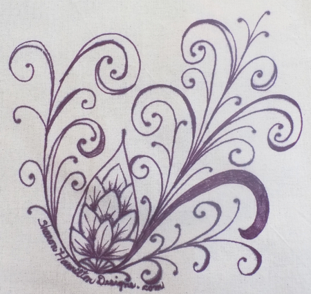 Purple Arabesque